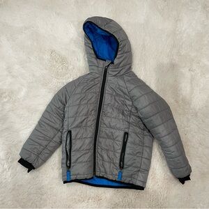EUC GAP hooded light puffer jacket
